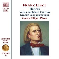 Liszt, Franz Dances - Complete Piano M