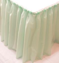  Arany dekorselyem asztalszoknya - 450 cm széles, 75 cm magas