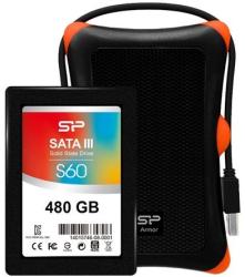 Silicon Power Slim S60 Upgrade Kit 2.5 480GB SATA3 SP480GBSS3S60S27