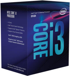 Intel Core i3-8300T 4-Core 3.2GHz LGA1151 Tray