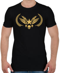 printfashion Counter Strike: Global Offensive Nova Rank - Férfi póló - Fekete (841758)