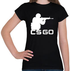 printfashion CS: GO - Női póló - Fekete (841997)