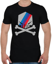 printfashion BMW M koponya - Férfi póló - Fekete (844569)