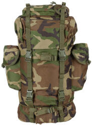 MFH Rucsac MFH BW Combat Camuflaj Woodland 65L 30253T Rucsac tura