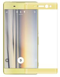 Temp-glass510 Sony XA Arany Karcálló, ütésálló kijelzővédő üvegfólia, 9H tempered glass, törlőkendővel (Temp-glass510)