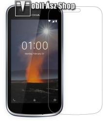 Nokia 1 (2018), Üvegfólia, 0, 3mm vékony, 9H, Sík részre