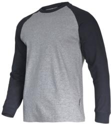 LAHTI PRO Tricou Bumbac Cu Maneca Lunga / Gri-negru - 3xl (l4022306) - global-tools