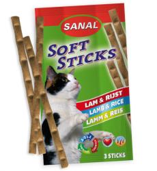  Sanal Recompense pentru pisici, Sanal Sticks Miel si Orez, 15 g