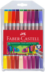 Faber-Castell Carioci cu 2 capete 20 culori/set FABER-CASTELL, FC151119