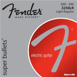 Fender 3250LR Super Bullet Nickel Plated Steel, 009-046 - hangszeraruhaz