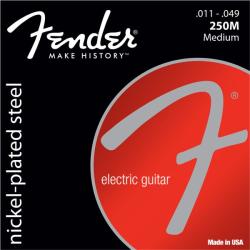 Fender Super 250M Nickel Plated Steel, 011-049 - hangszeraruhaz