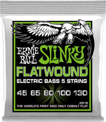 Ernie Ball 2816 Flatwound Bass 45-130