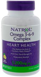 Natrol Omega 3-6-9 Complex 1200mg 90 kapszula citrom