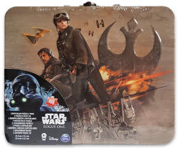 Spin Master Star Wars - Zsivány egyes dupla puzzle kis fém kofferban 2x24 db-os (MH-6035571)
