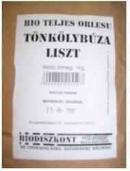 Biodiszkont Tönkölybúza liszt (TBL-70) 1 kg