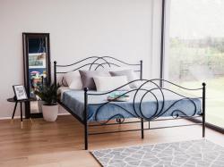 Vásárlás: Beliani Lyra dekoratív fémágy 180x200cm Ágy, ágykeret árak  összehasonlítása, Lyra dekoratív fémágy 180 x 200 cm boltok