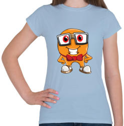 printfashion Geek - Női póló - Világoskék (861864)