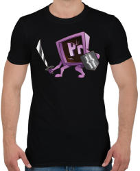 printfashion Knight of Movies - Férfi póló - Fekete (865930)