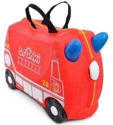 Trunki Valiza TRUNKI FRANK - Masina de Pompieri Rosu Valiza
