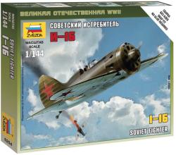 Zvezda Easy Kit I-16 1:144 (6254)