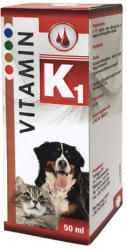 TolnAgro Kft Vitamina K1 pentru câini și pisici 50 ml