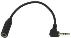  Аудио кабел преход Stereo Jack 3.5mm женски -2.5mm мъжки, 0.2 метра