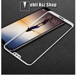 IMAK HUAWEI P20 lite (2018), Nova 3e, IMAK üvegfólia, 9H, Full cover, Fehér