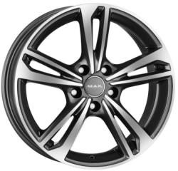 Mak Emblema Gun Metallic Mirror CB76 5/112 17x7.5 ET30