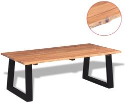 vidaXL Măsuță de cafea din lemn solid de acacia, 110 x 60 x 40 cm (244996) - vidaxl Masa de cafea