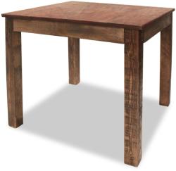 vidaXL Masă de bucătărie din lemn masiv reciclat, 82 x 80 x 76 cm (244495) - vidaxl