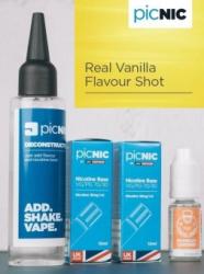 Jac Vapour Lichid Tigara Electronica Premium Jac Vapour Real Vanilla 70ml, Nicotina 5, 1mg/ml, 80%VG 20%PG, Fabricat in UK, Pachet DiY