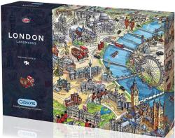 Gibsons London Landmarks 1000 db-os (7066)