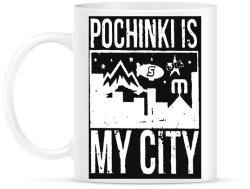 printfashion PUBG - Pochinki is my City - Bögre - Fehér (874047)