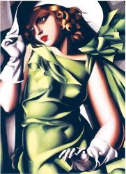 EUROGRAPHICS 6000-1058 - Young Girl in Green, Lempicka - 1000 db-os puzzle