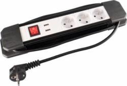 Ecolite 3 Plug + 2 USB Switch (00000258)