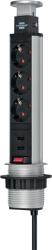 brennenstuhl Tower Power 3 Plug + 2 USB 2 m (1396200013)
