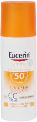 Eucerin Sun Színezett napozó krém arcra SPF 50+ 50ml