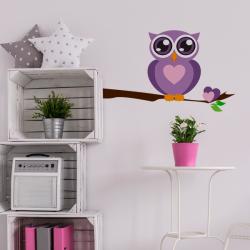 BeKid Stickere perete copii Bufnita - 96 x 55 cm