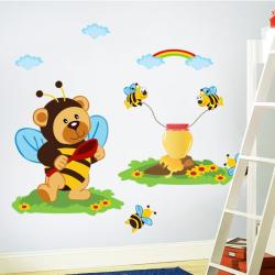BeKid Sticker decorativ Micul Pofticios - 120 x 102 cm