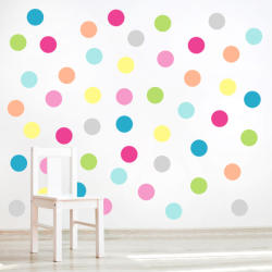 BeKid Stickere perete copii Feeria Culorilor - 114 x 112 cm