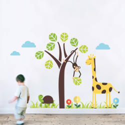BeKid Stickere perete copii Copacul fermecat - 126 x 112 cm