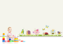 BeKid Stickere perete copii La firul ierbii - 109 x 70 cm