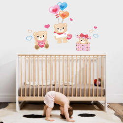 BeKid Stickere perete copii Teddy Bear - 140 x 120 cm