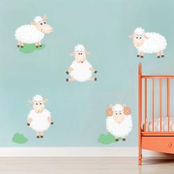 BeKid Sticker decorativ Oitele Zburdalnice - 120 x 52 cm