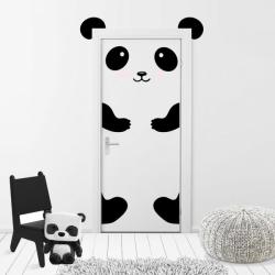 BeKid Sticker decorativ usa Ursuletul Panda - 96 x 85 cm