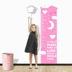 BeKid Stickere perete copii Girl Touches the Moon - 50 x 173 cm