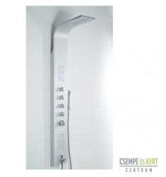 Wellis Mariner-Silver termosztátos zuhanypanel