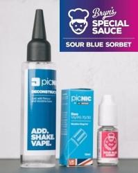 Jac Vapour Pachet Lichid Tigara Premium Jac Vapour Bryn's Special Sauce Sour Blue Sorbet 60ml, Nicotina 3mg/ml, 80%VG 20%PG Lichid rezerva tigara electronica