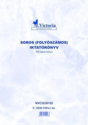 VICTORIA Nyomtatvány, iktatókönyv, 100 lap, A4, "C. 5230-152" (NVC5230152) (NVC5230152) (NVC5230152)