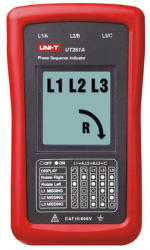 UNI-T UT261A Phase Sequence and Motor Rotation индикатор